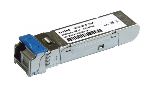 Модуль mini-GBIC LX SM Single Fiber  (40km, 3,3V), WDM