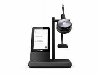 WH66 Mono Teams Моно, Беспроводная, HD звук, 160м DECT, Шумоподав, Дисплей 4'', USB-хаб, Bluetooth, шт