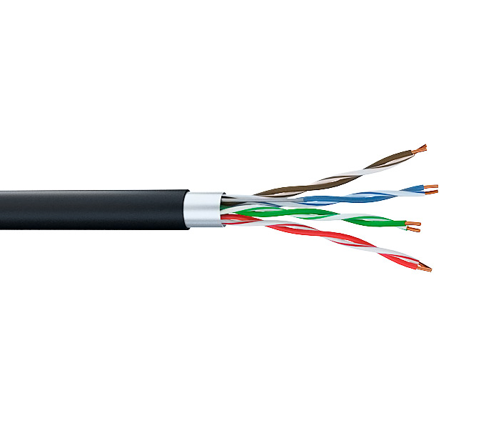 кабель FTP Cat5e 4 pairs  outdoor 305м