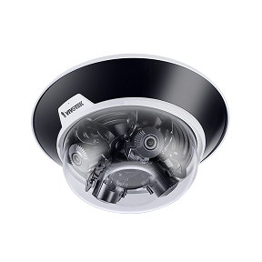 Уличная мультисенсорная IP камера 20MP, 1/2.7" Progressive CMOS, 4 сенсора х 2688x1920 (5MP), f =3.7 ~ 7.7 mm, углы обзора: 40.0° ~ 84.4° (Horizontal), 28.6° ~ 59.8° (Vertical), 49.2° ~ 104.5° (Diagonal), механический ИК фильтр, ИК подсветка 30м, 0.095 L