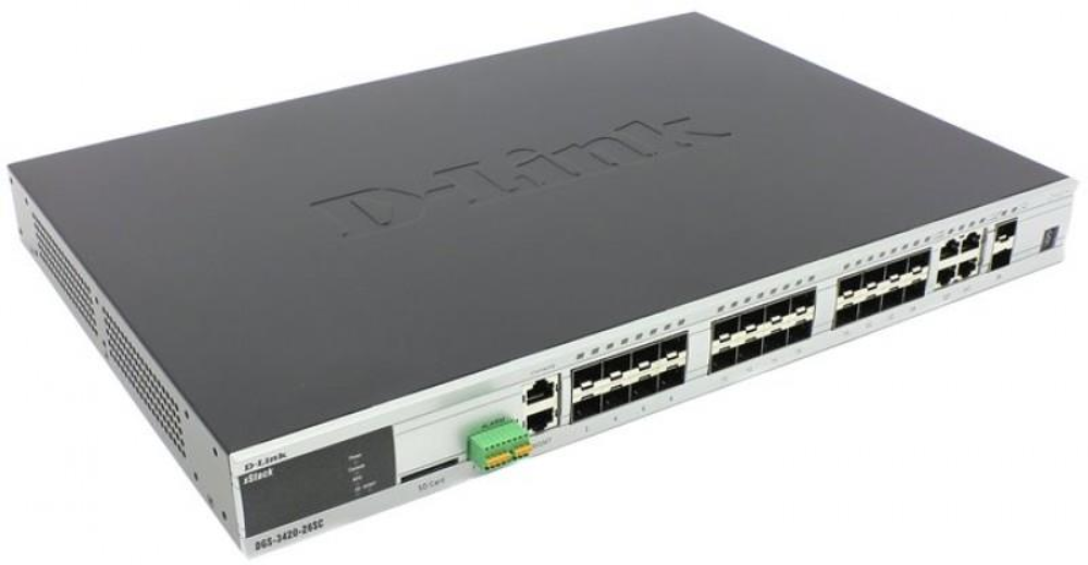 Коммутатор D-Link DGS-3420-26 SC