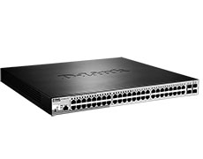 Коммутатор  24  10/100/1000Base-T PoE, 24  10/100/1000Base-T и 4  1000Base-X SFP портами
