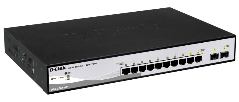 Коммутатор 8х10ХХMbps, с PoE