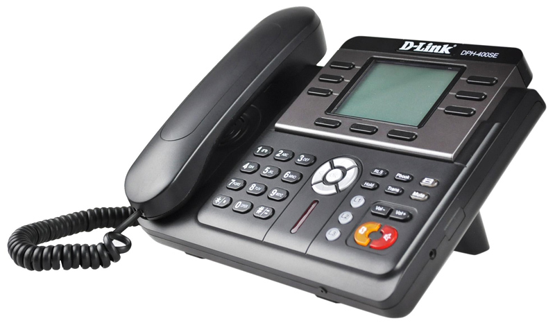 Телефон VoIP с поддержкой PoE