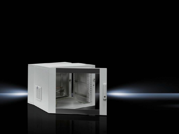 DK Настенный корпус EL 3-секц. 19" 9U 600х478x573мм