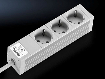 DK Блок розеток 3 розетки 263x44x44mm