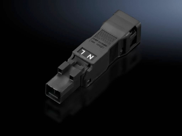 SZ Штекер 2-пол. 100-240В AC, 5шт