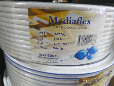COAXIAL_CABLE_Mediaflex_CATV_SAT703_WHT_100m 
