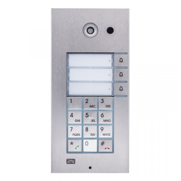 Домофон аналоговый 2N Analog Vario 3 x single button + keypad