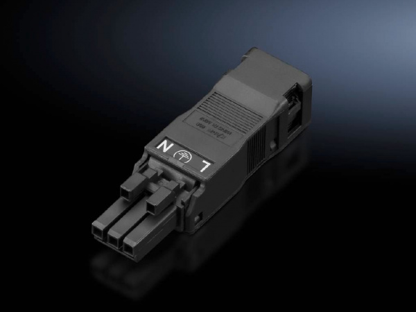 SZ Розетка 3-пол. 100-240В AC, 5шт