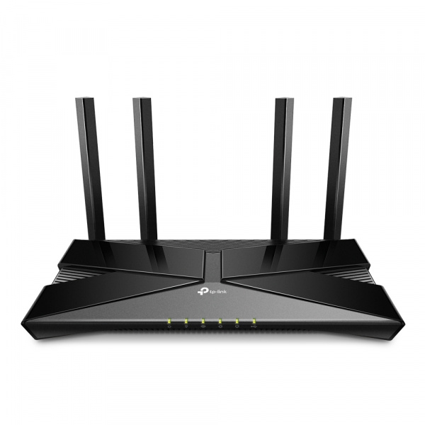 AX1800 Двухдиапазонный Wi Fi 6 роутер
СКОРОСТЬ: до 574 Мбит/с на 2,4 ГГц + до 1201 Мбит/с на 5 ГГц
ХАРАКТЕРИСТИКИ: 4 антенны, четырёхъядерный процессор Broadcom 1,5 ГГц, 1 гигабитный порт WAN + 4 гигабитных порта LAN, порт USB 2.0, 1024-QAM, OFDMA
ОСОБЕНН