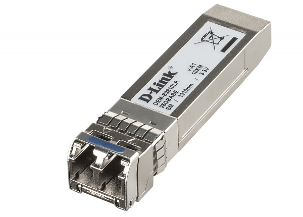 Трансивер SFP28 с 1 портом 25GBase-LR для одномодового оптического кабеля(до 10 км)