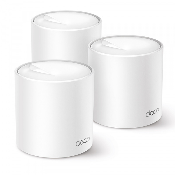 AX3000 Домашняя Mesh Wi-Fi 6 система, 3 устройства
СКОРОСТЬ: до 574 Мбит/с на 2,4 ГГц + до 2402 Мбит/с на 5 ГГц
ХАРАКТЕРИСТИКИ: 2 встроенные антенны, 3 гигабитных порта (автоопределение WAN/LAN), 2 потока и HE160 на диапазоне 5 ГГц
ОСОБЕННОСТИ: приложение