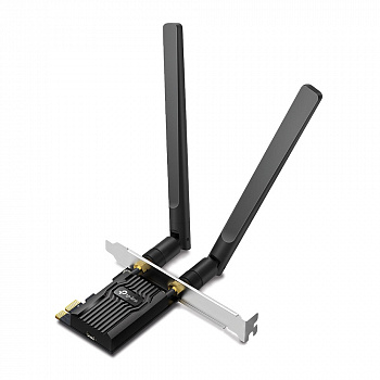 Двухдиапазонный адаптер PCI Express споддержкой Wi-Fi AX1800 иBluetooth5.2