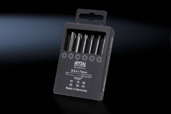 AS Набор бит с длинным стержнем TX10, TX15, TX20, TX25, TX30, TX35, TX40 1шт