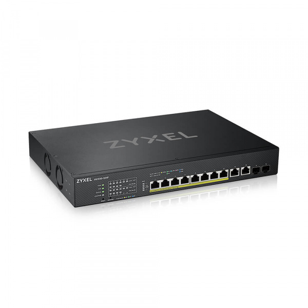 Мультигигабитный Smart L3 Lite коммутатор Zyxel NebulaFlex XS1930-12F, rack 19", 10xSFP+, 2xRJ-45: 1/2,5/5/10G